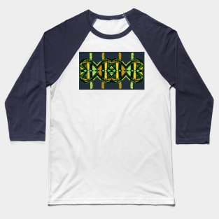 Equilibrium African Abstract Art Baseball T-Shirt